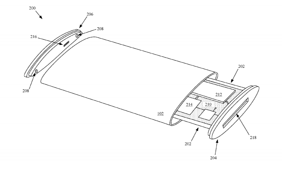 Apple патентует очередную вариацию "оборачиваемого" дисплея